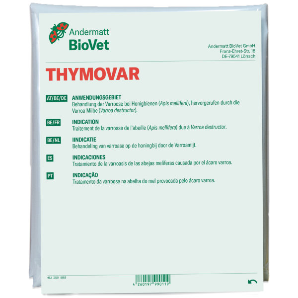 Thymovar 2 x 5 Plättchen