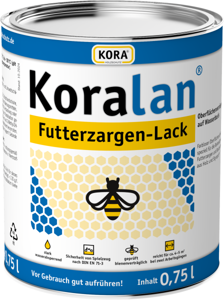 Koralan® Futterzargen-Lack 750 ml Dose