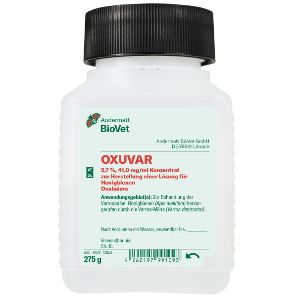 Oxalsäure Oxuvar 5,7 % Konzentrat 275 g